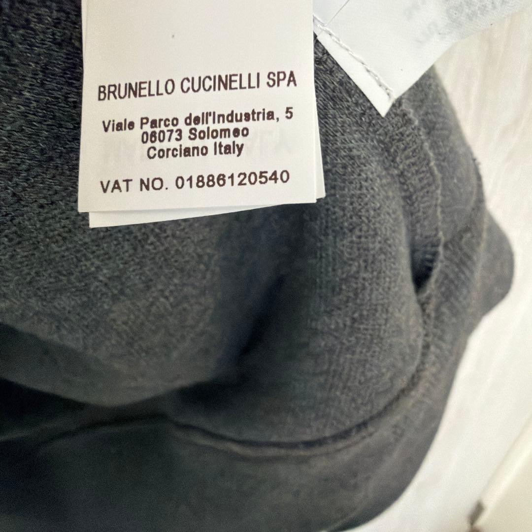 BRUNELLO CUCINELLI グレー パーカー