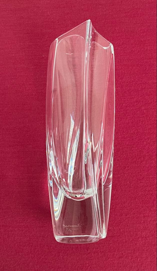 バカラ 花瓶 ジヴェルニー リゴット フラワーベース 25cm