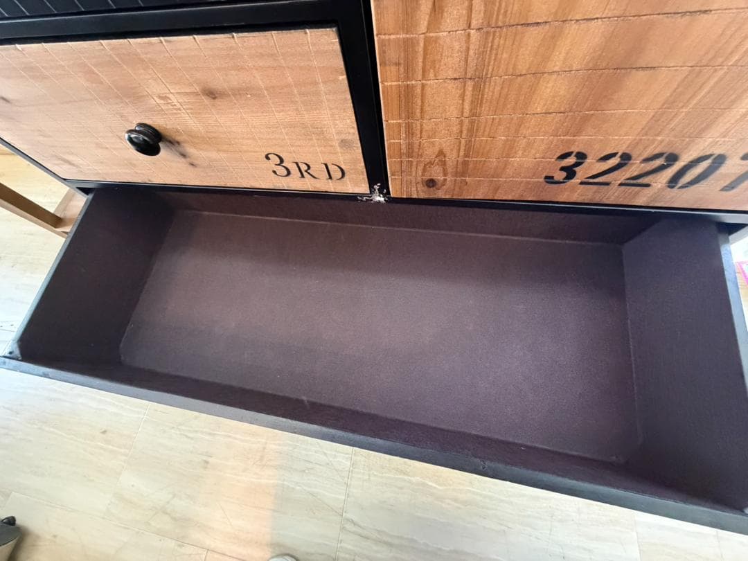 インダストリアル　キャビネット　マルチラック　チェスト　引出　レトロ　ラック　棚