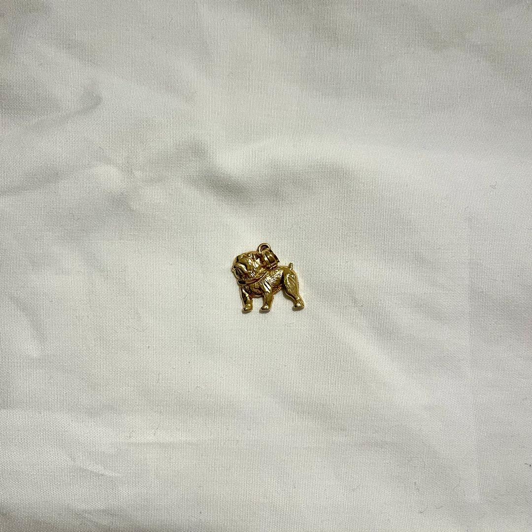 アクセサリー Mr .Saturday 14k realgold bulldog