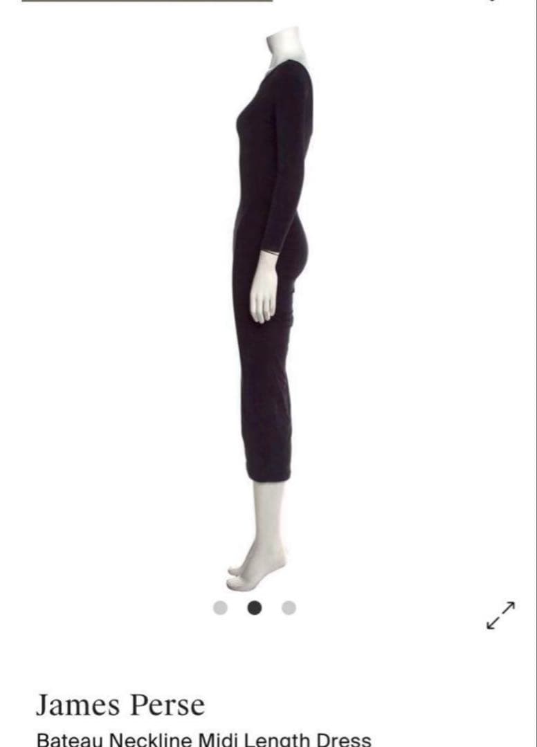 ゆ*き様 ジェームスパースのワンピース新品、タグ付きアメリカサイズ0