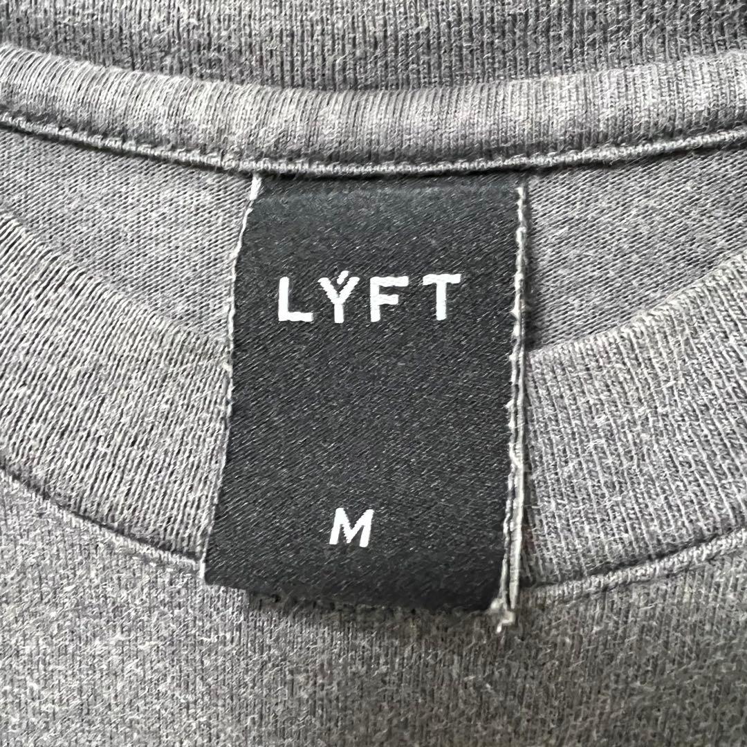 【美品】LYFT タンクトップ ノースリーブ ドーベルマン D.Grey M
