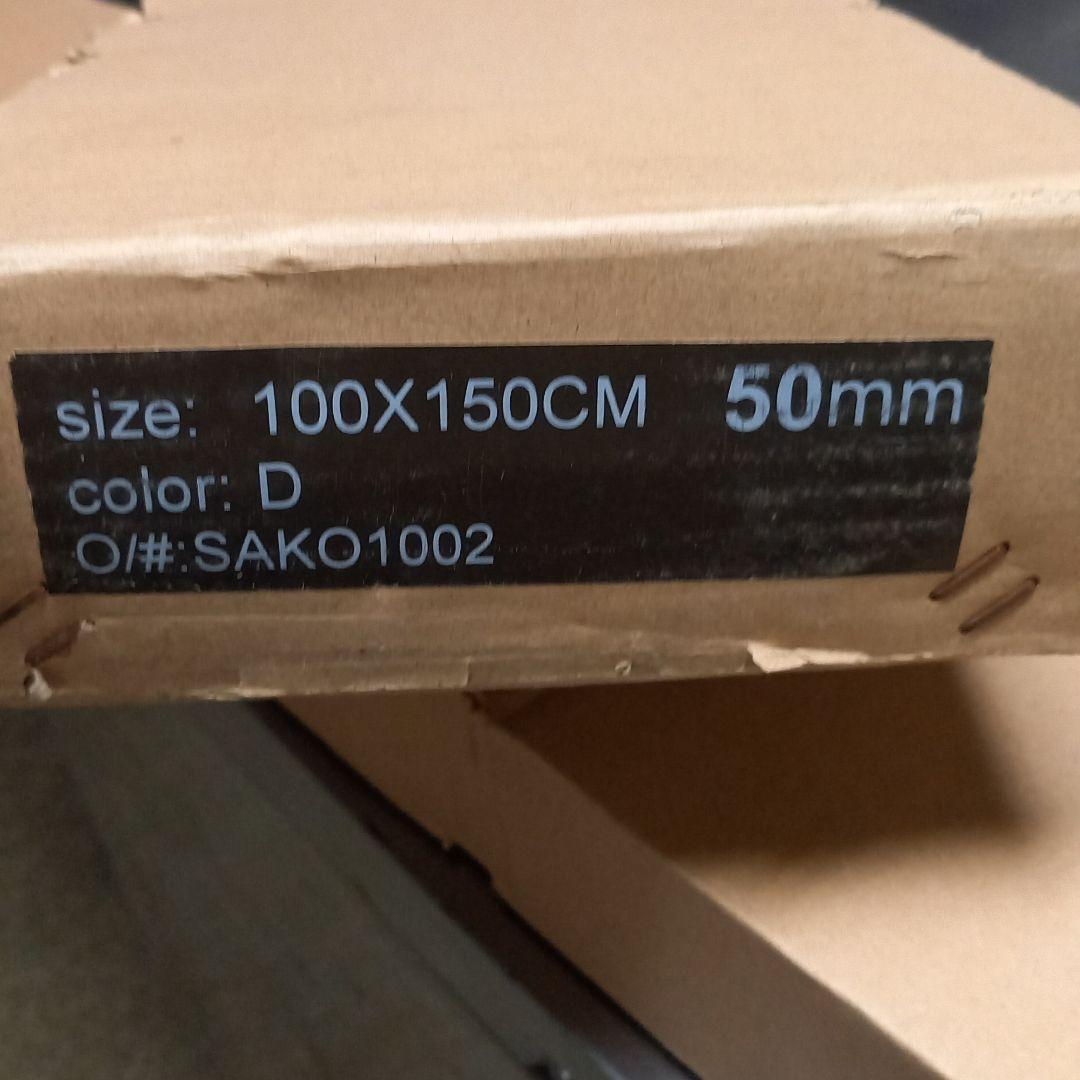 ウッドブラインド　ダーク色　幅100cm　高さ150cm