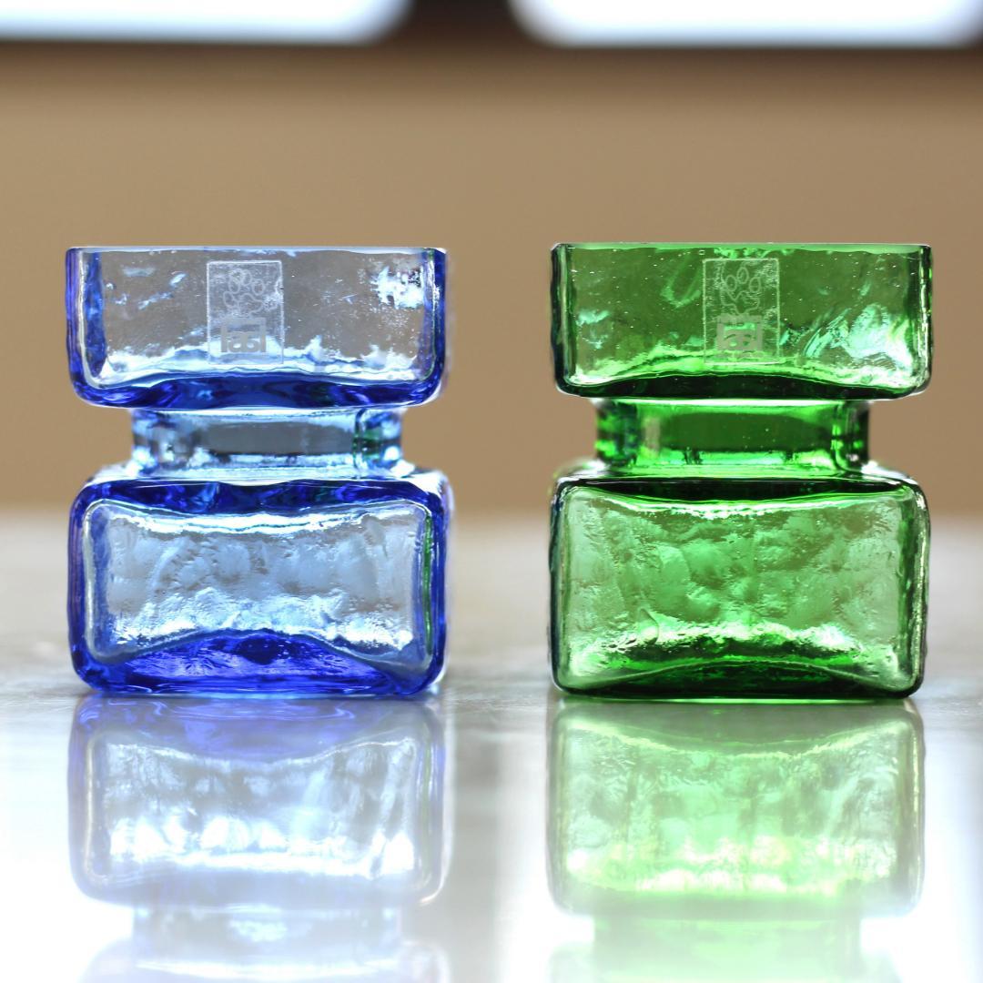 【貴重・美品】Pala 2個セット　リーヒマエンラシ　ヘレナティネル　北欧ガラス