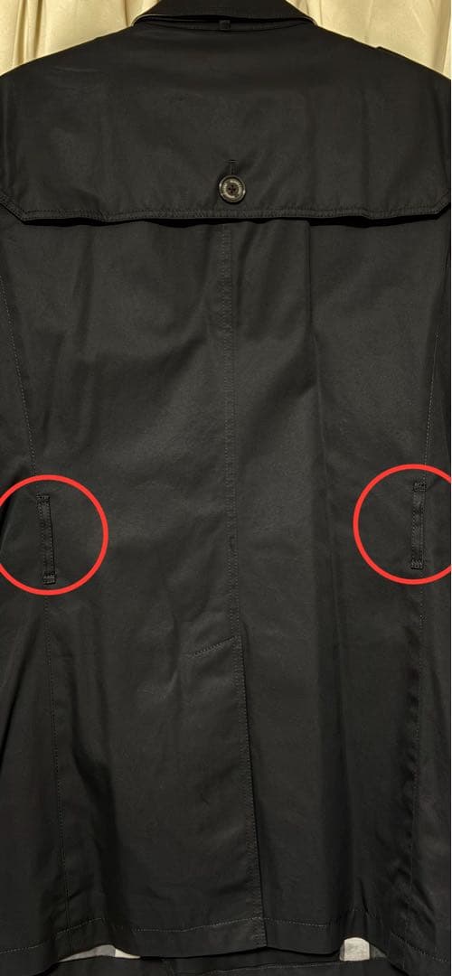 ブラックレーベルクレストブリッジ トレンチコート