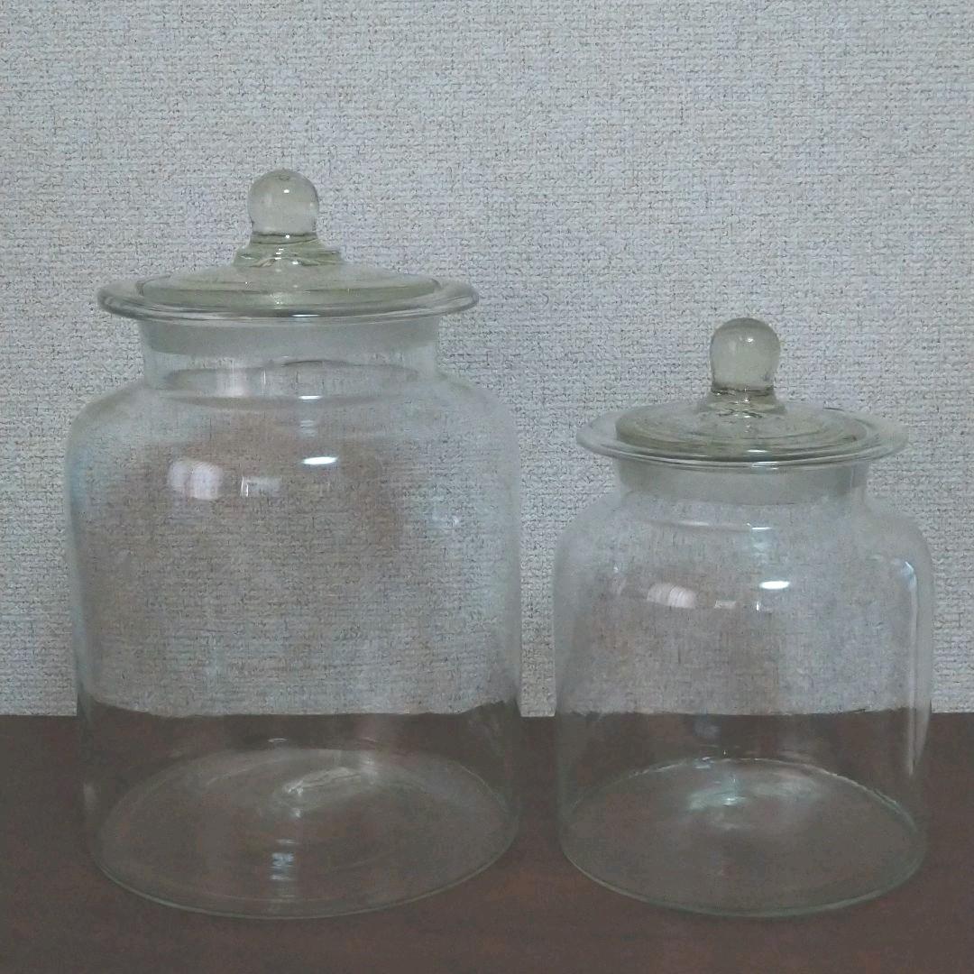 レトロガラス保存瓶