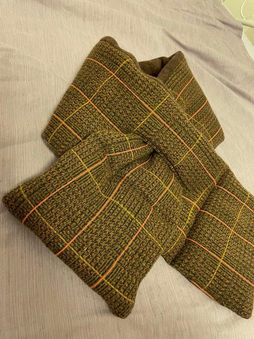 KAPITAL チェック柄 マフラー 美品