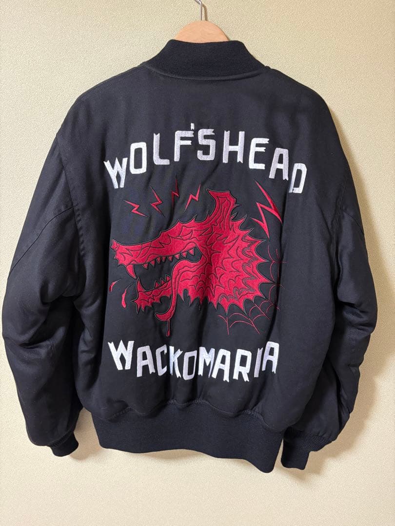 WACKO MARIA×WOLF'S HEAD SKA JACKET