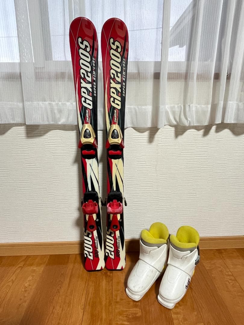 Swallow GPX200S スキー板 100cm／ブーツ付（20〜21cm)