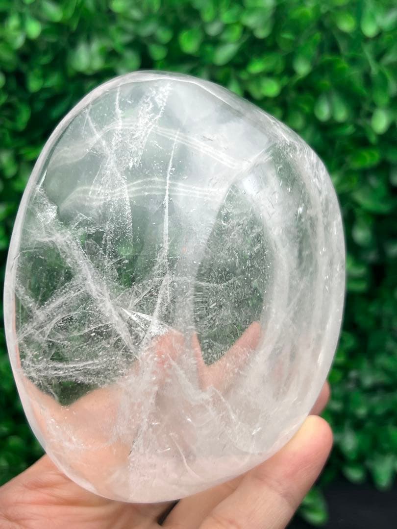 天然水晶　お碗　お皿　手作り　高品質　浄化用水晶細石150g付き　パワーストーン