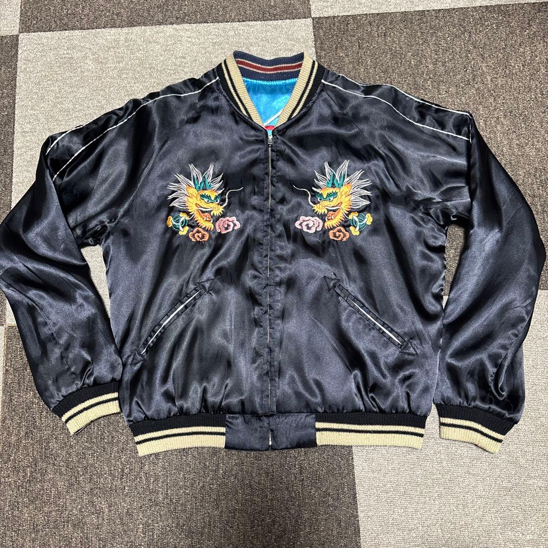 TAILOR 東洋 スカジャン (BLK.BLUE) 早い者勝ち