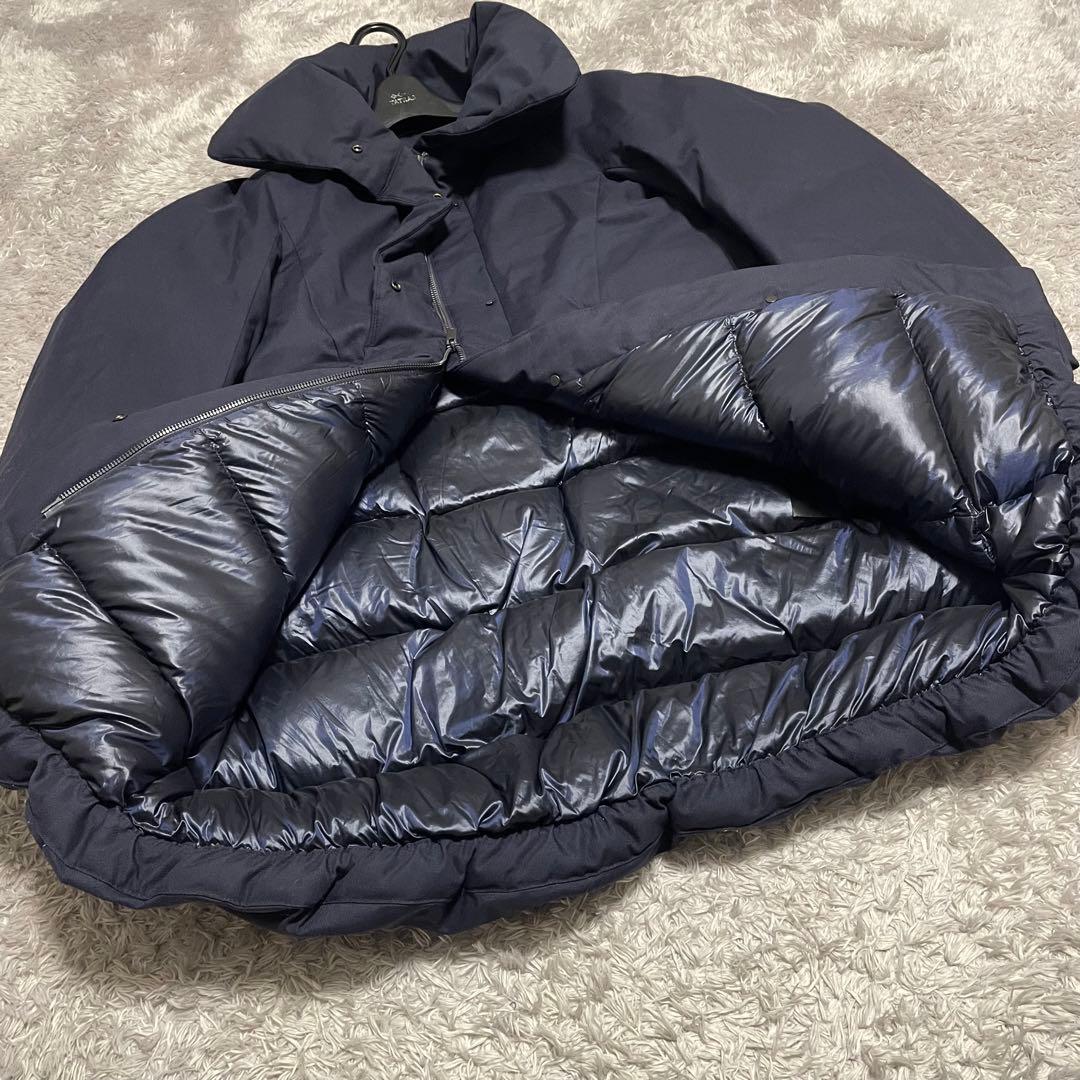 極美品　ユニクロ　ジルサンダー　ハイブリッド　ダウン　コート ネイビー