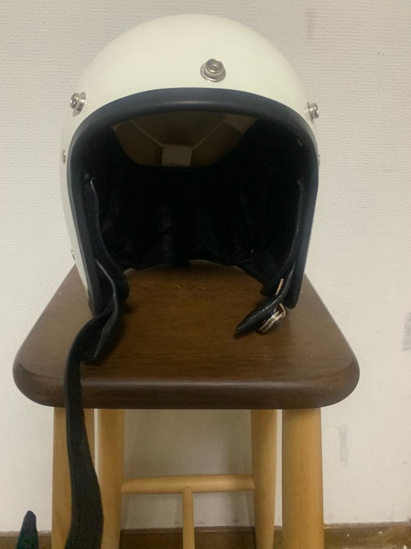 WOLF of genuine ウルフジェットヘルメットWG04 アイボリー