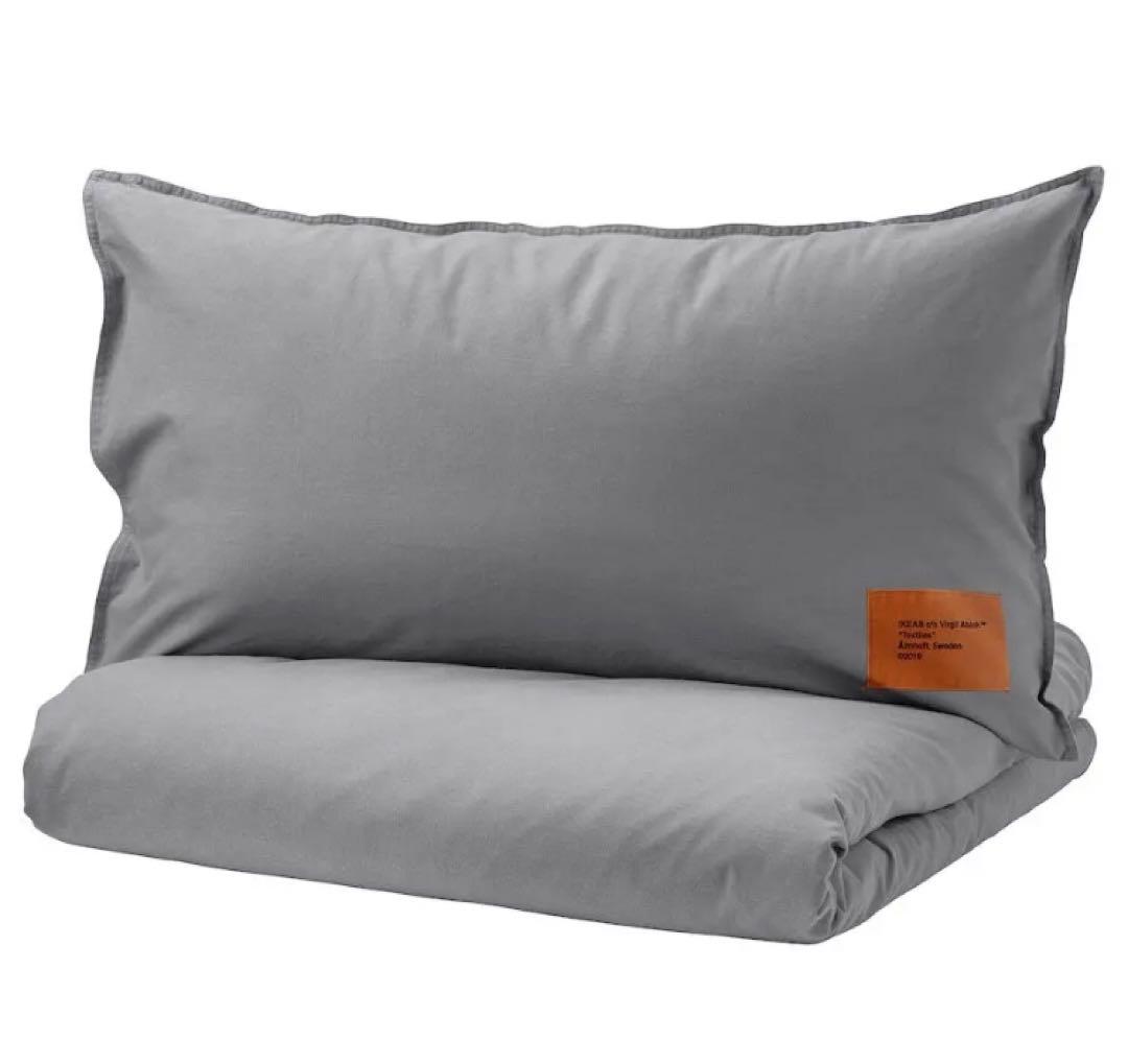 IKEAイケア MARKERADマルケラッド 掛け布団カバー＆枕カバー　新品