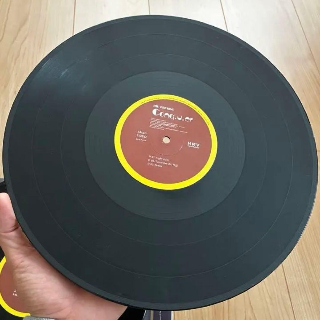 KID FRESINO Conq.u.er レコード　flashbacks 美品