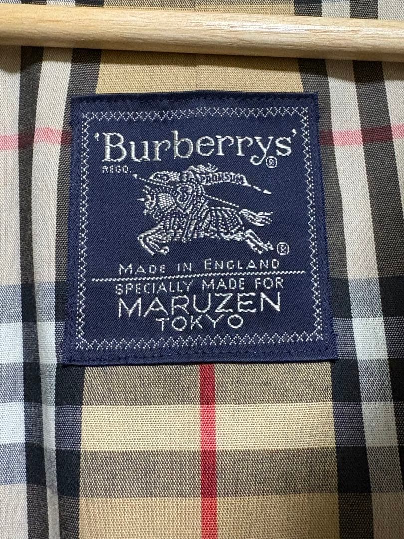 Burberrys バーバリーズ　MARUZEN別珍　ステンカラーコート