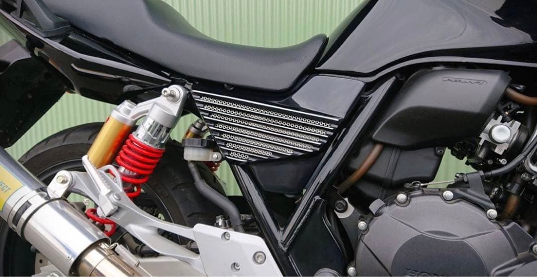 CB400SF SB NC42 SPEC3 アルフィンサイドカバー 純正ブラック