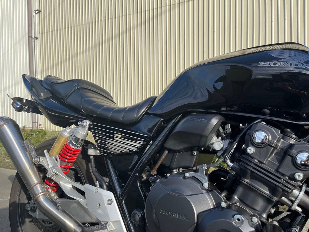 CB400SF SB NC42 SPEC3 アルフィンサイドカバー 純正ブラック
