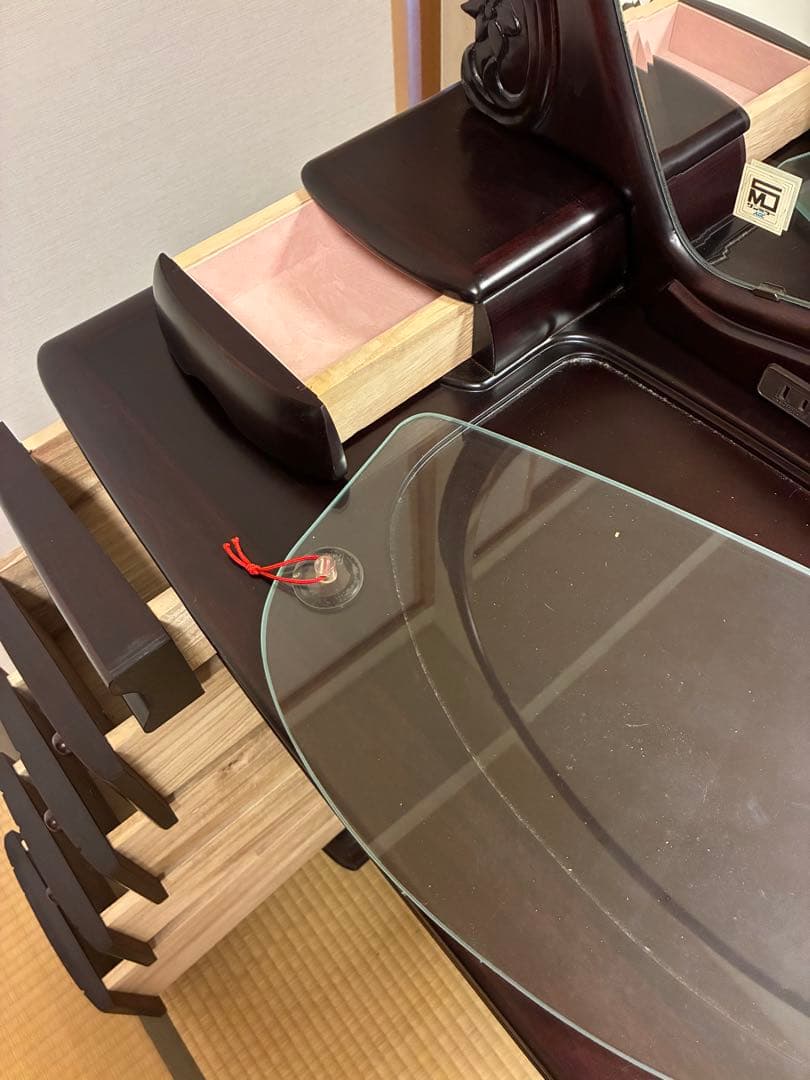 鏡台　ドレッサー　婚礼家具　嫁入り道具　昭和レトロ　鏡台1