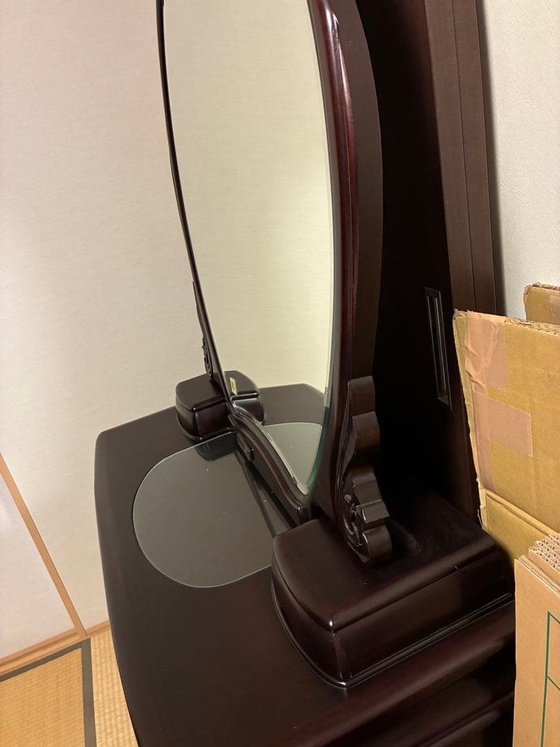 鏡台　ドレッサー　婚礼家具　嫁入り道具　昭和レトロ　鏡台1