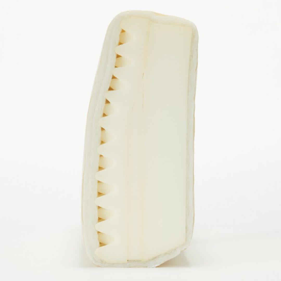 MUJIウレタンポケットコイルソファ 3S 脚セット洗いざらしの綿帆布 ブラウン