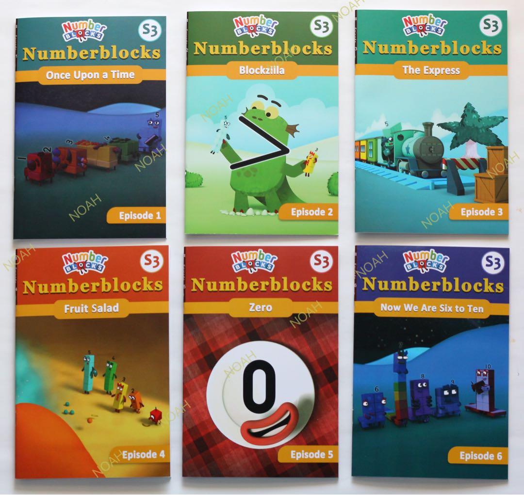ナンバーブロックス　シリーズ1-3　マイヤペン対応　NumberBlocks洋書