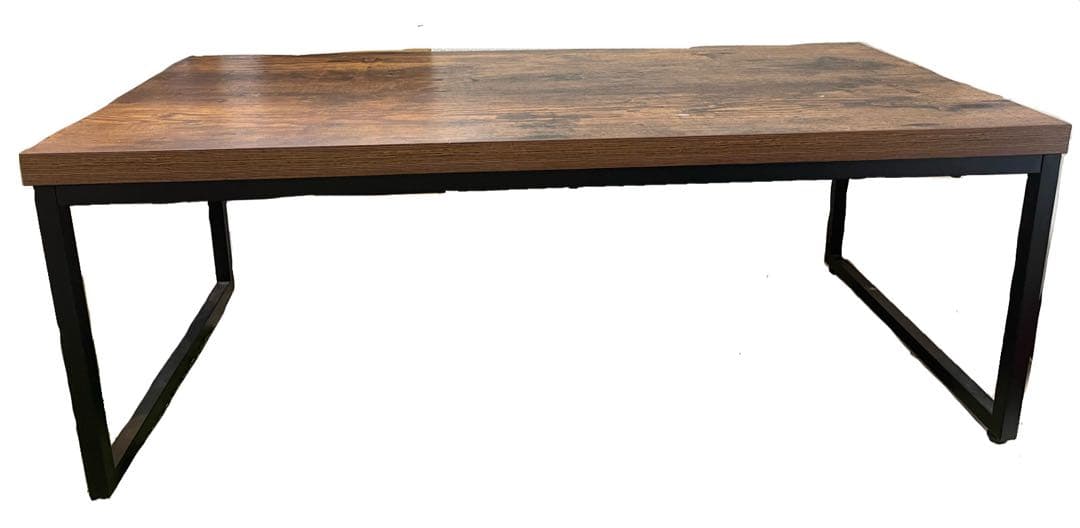 ニトリ　ローテーブル　ダークブラウン木製テーブル