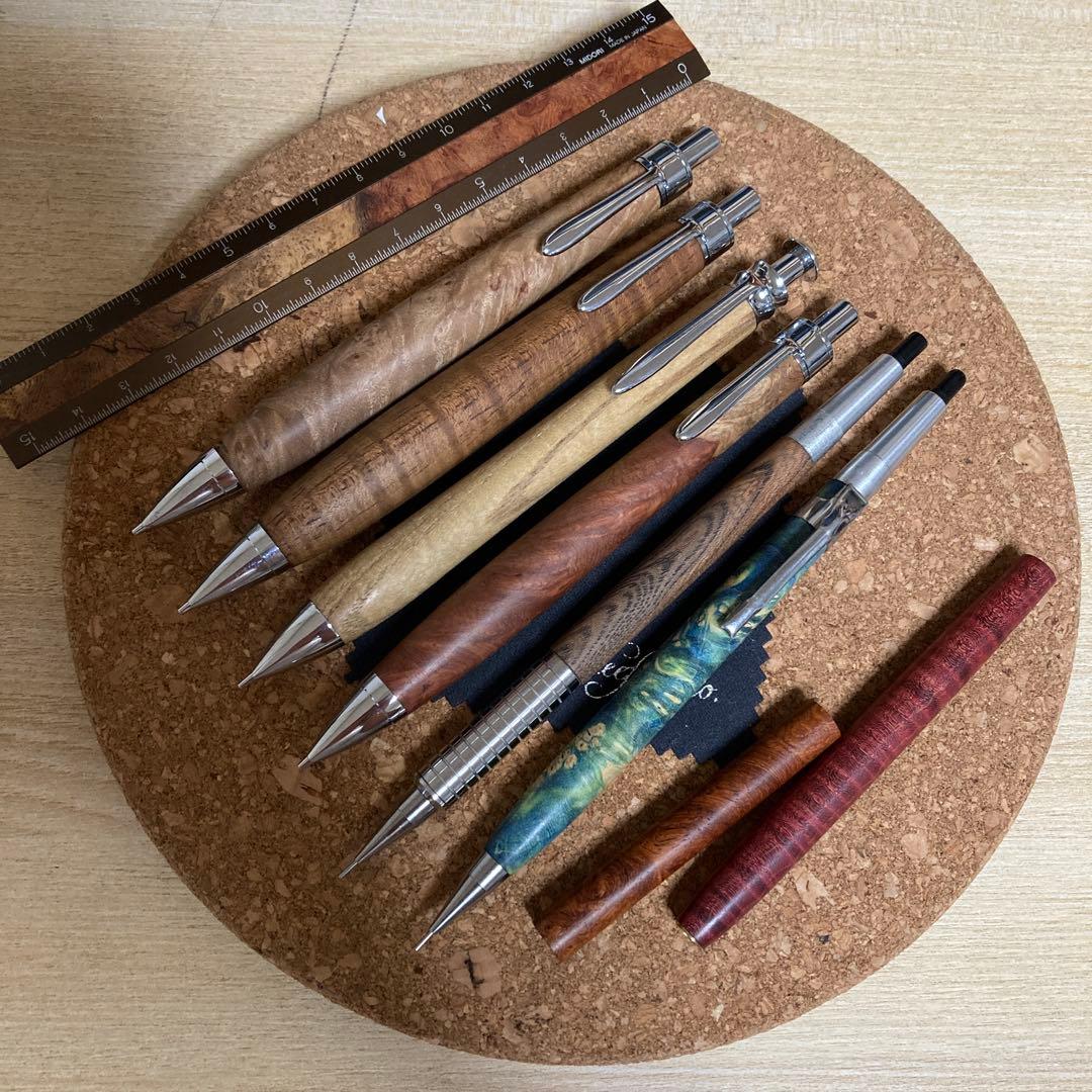 木軸シャーペンまとめ売り