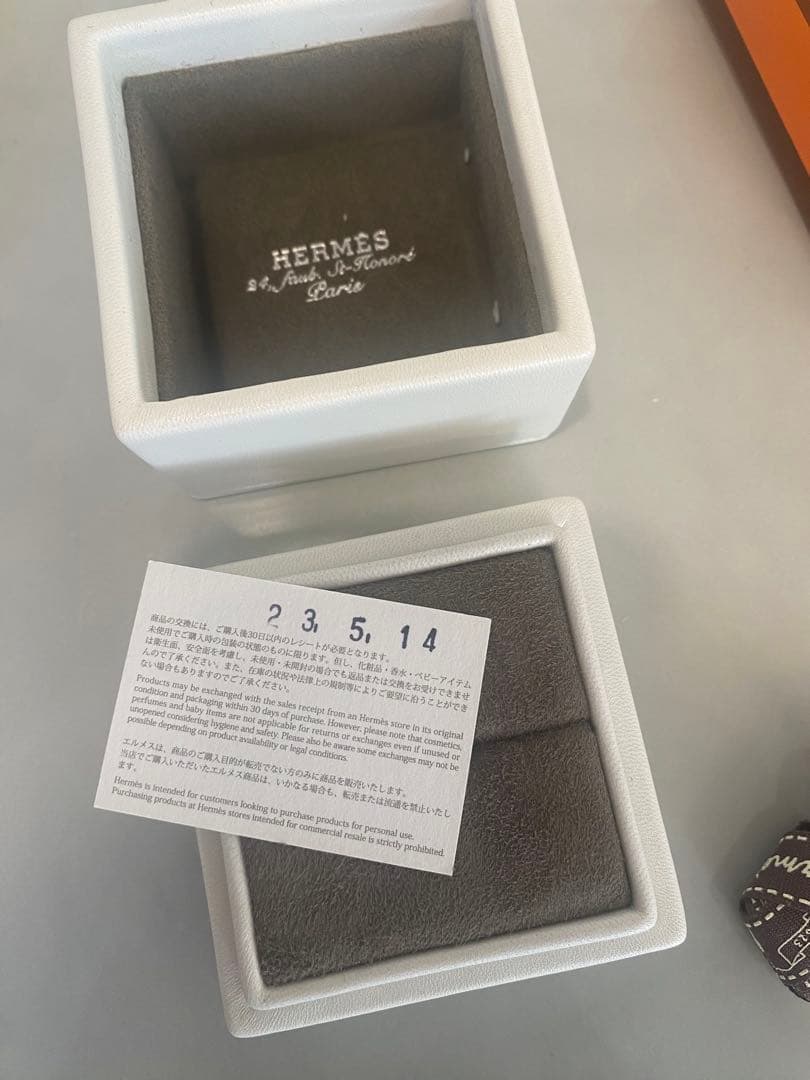レ*ン様 美品！エルメス HERMES リング 《エヴァー・ヘラクレス》ウェディ