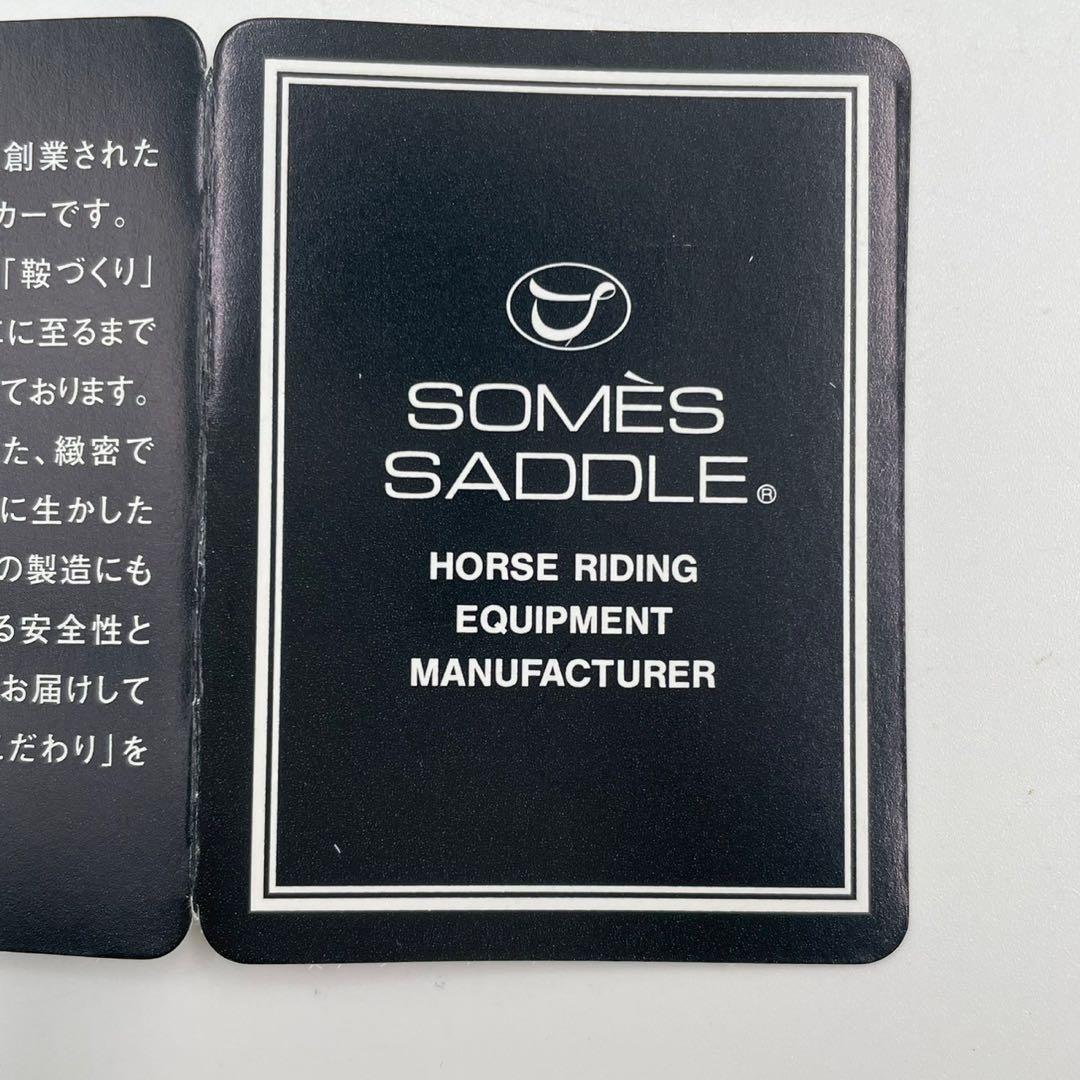 美品　ソメスサドル　コードバン　コンパクトウォレット　L字ファスナー　ブラック