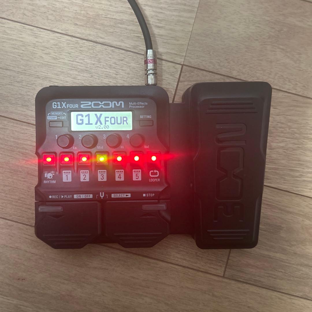 zoom g1x four マルチエフェクター