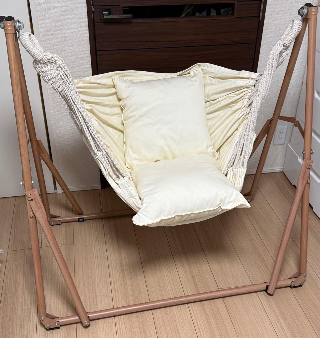 ハンモック 自立式 3WAY revir of  6点セット