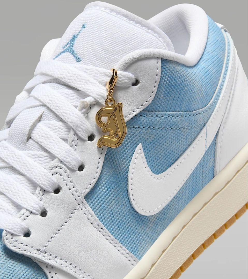 NIKE AIR JORDAN 1 LOW SE デニム ウォーンブルー24