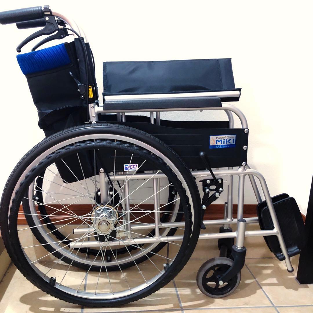 Miki BALシリーズ　介助用車椅子　自走式　屋外　室外　介護用品　ヘルパー