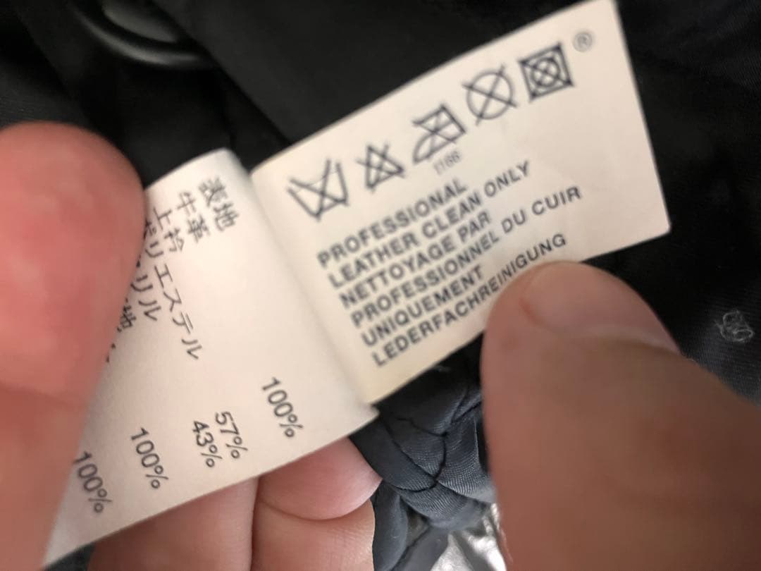 OLD GAP 牛革レザージャケット ボア