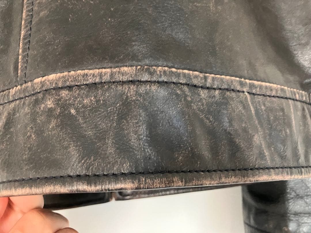 OLD GAP 牛革レザージャケット ボア