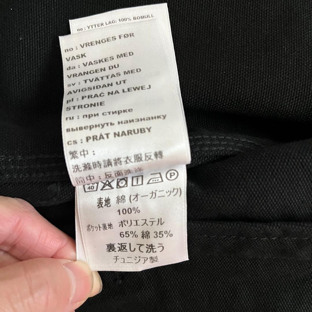 ニ*メ様 定価3.7万Carhartt Detroit Jacket Black