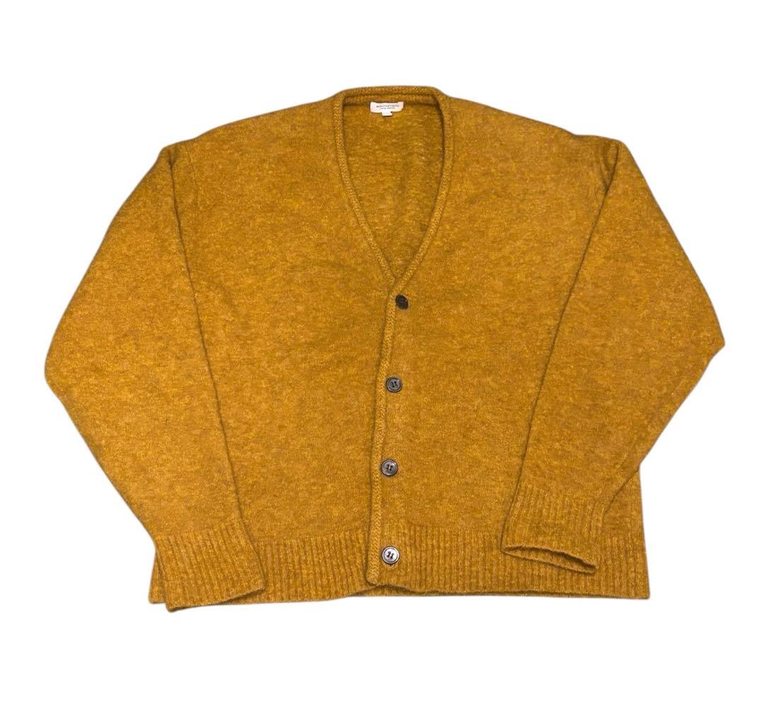 モヘアカーディガン　マスタード　イエロー　カートコバーン　ヴィンテージ