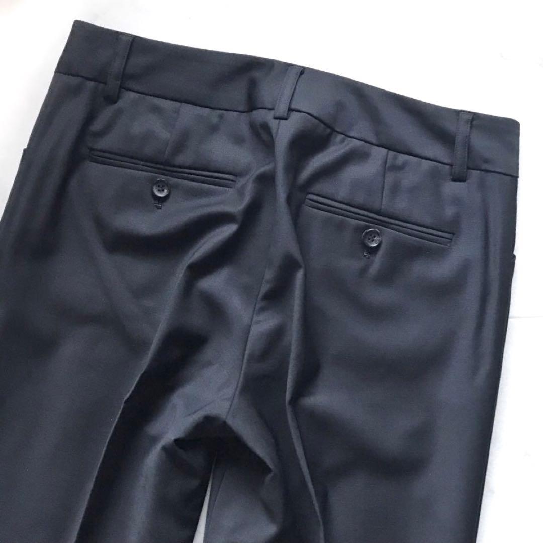 美品＊セオリーリュクスEXECUTIVEテーラードジャケットパンツスーツ 黒 M