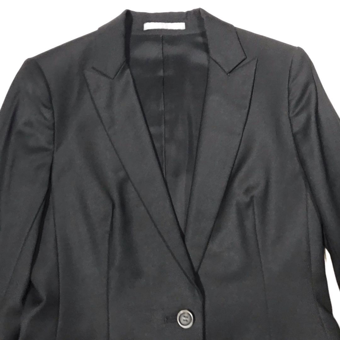 美品＊セオリーリュクスEXECUTIVEテーラードジャケットパンツスーツ 黒 M