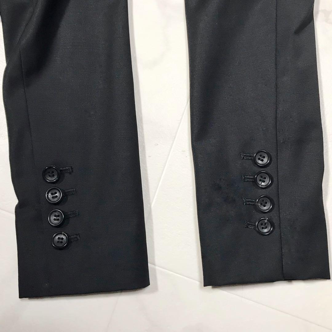 美品＊セオリーリュクスEXECUTIVEテーラードジャケットパンツスーツ 黒 M