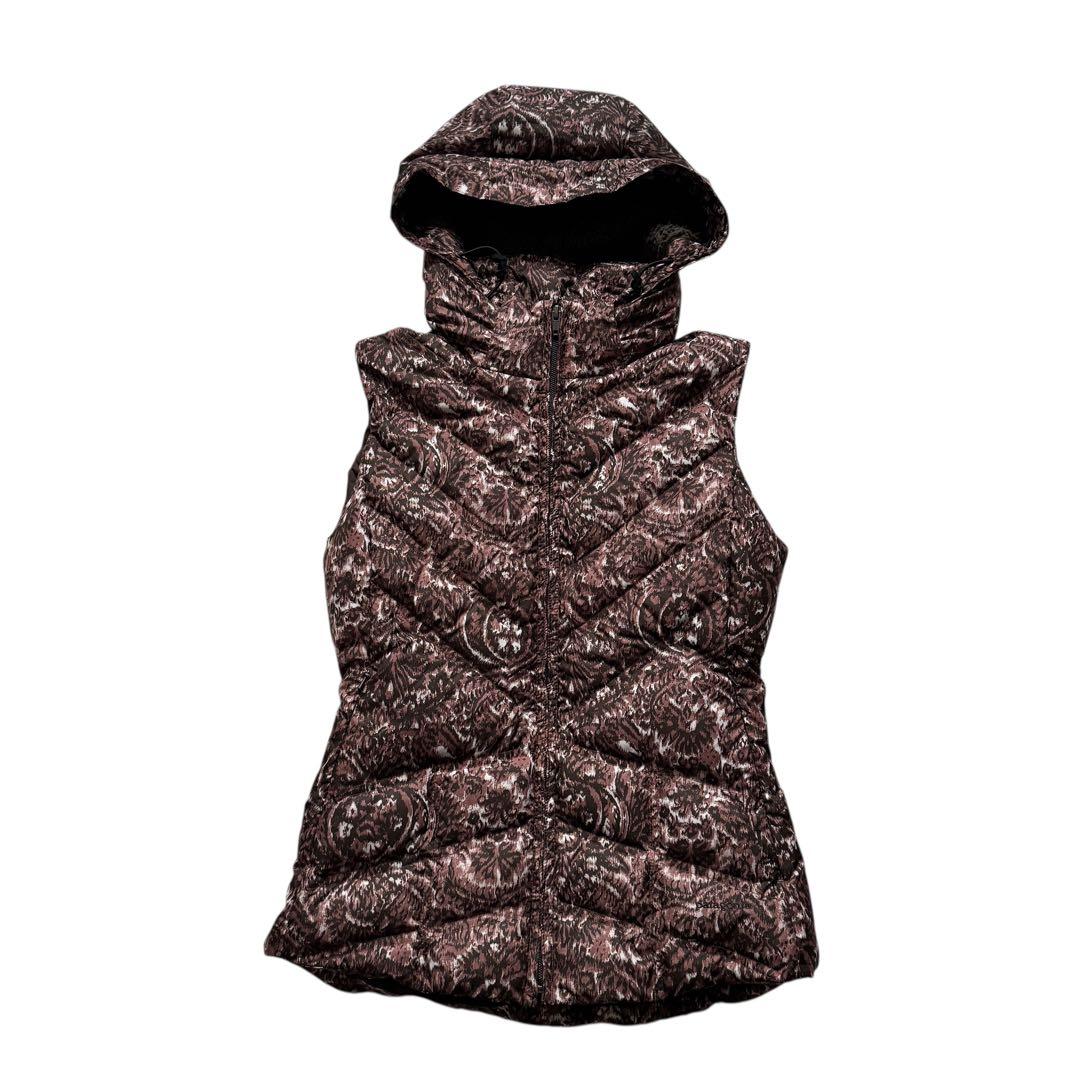 美品　パタゴニア ペイズリー柄 ダウンベスト XS