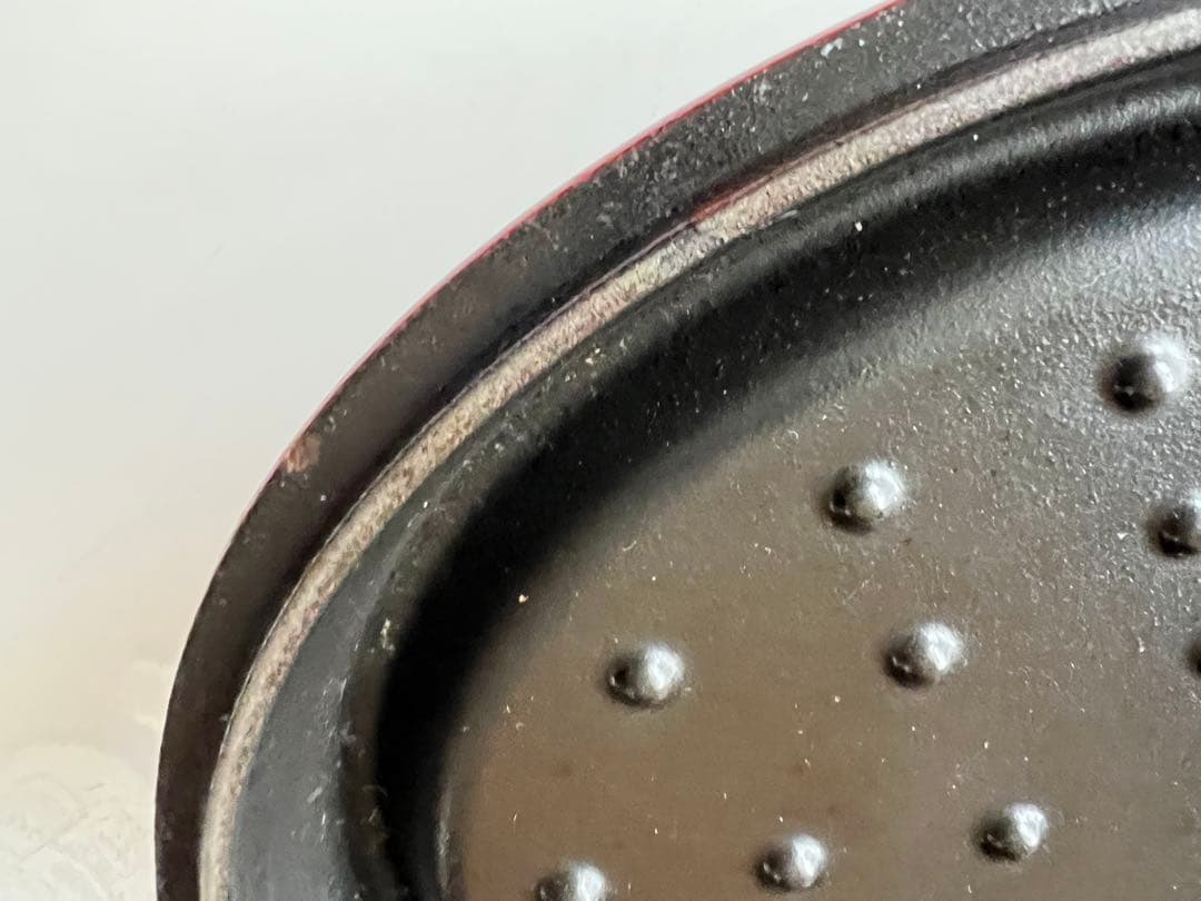 Staub ストウブ 鍋 オバール グレナディンレッド 23cm