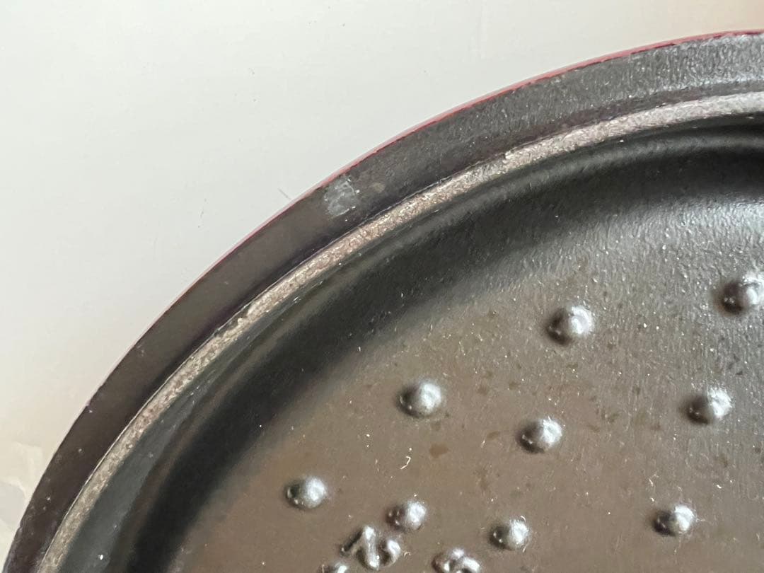 Staub ストウブ 鍋 オバール グレナディンレッド 23cm