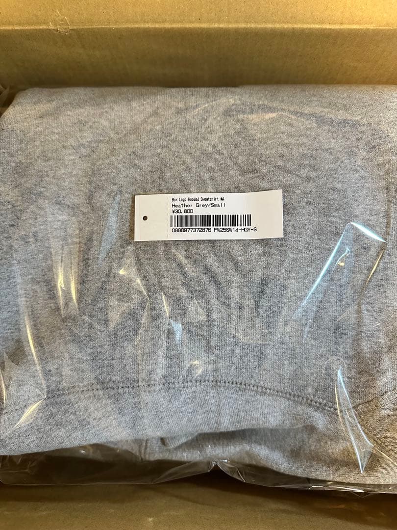 トップス Supreme Box Logo (25FW) \"Heather Grey\"