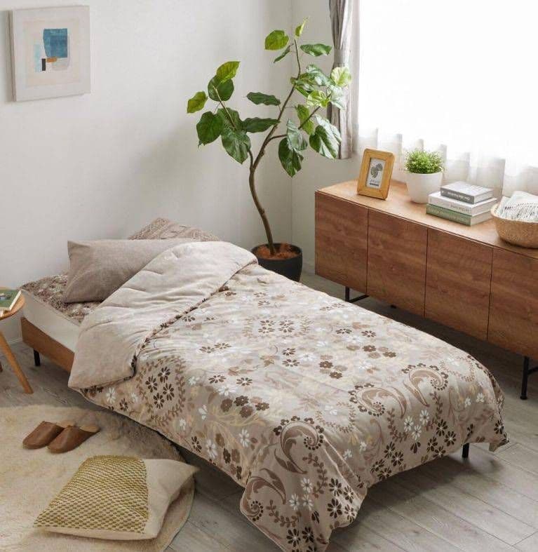 ②新作ガーゼ肌掛け布団トリプルリッチ 凄暖 4WAY 掛け布団シングル モリリン