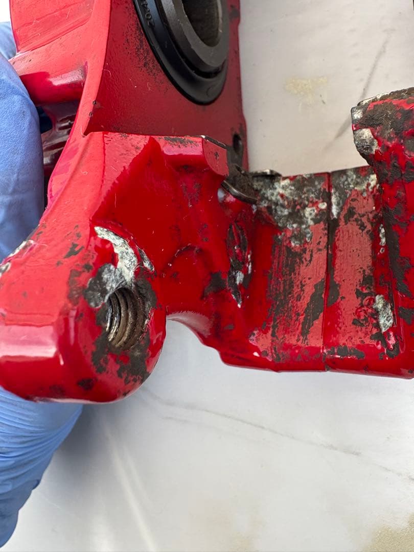 エボ9MR リアブレーキキャリパー