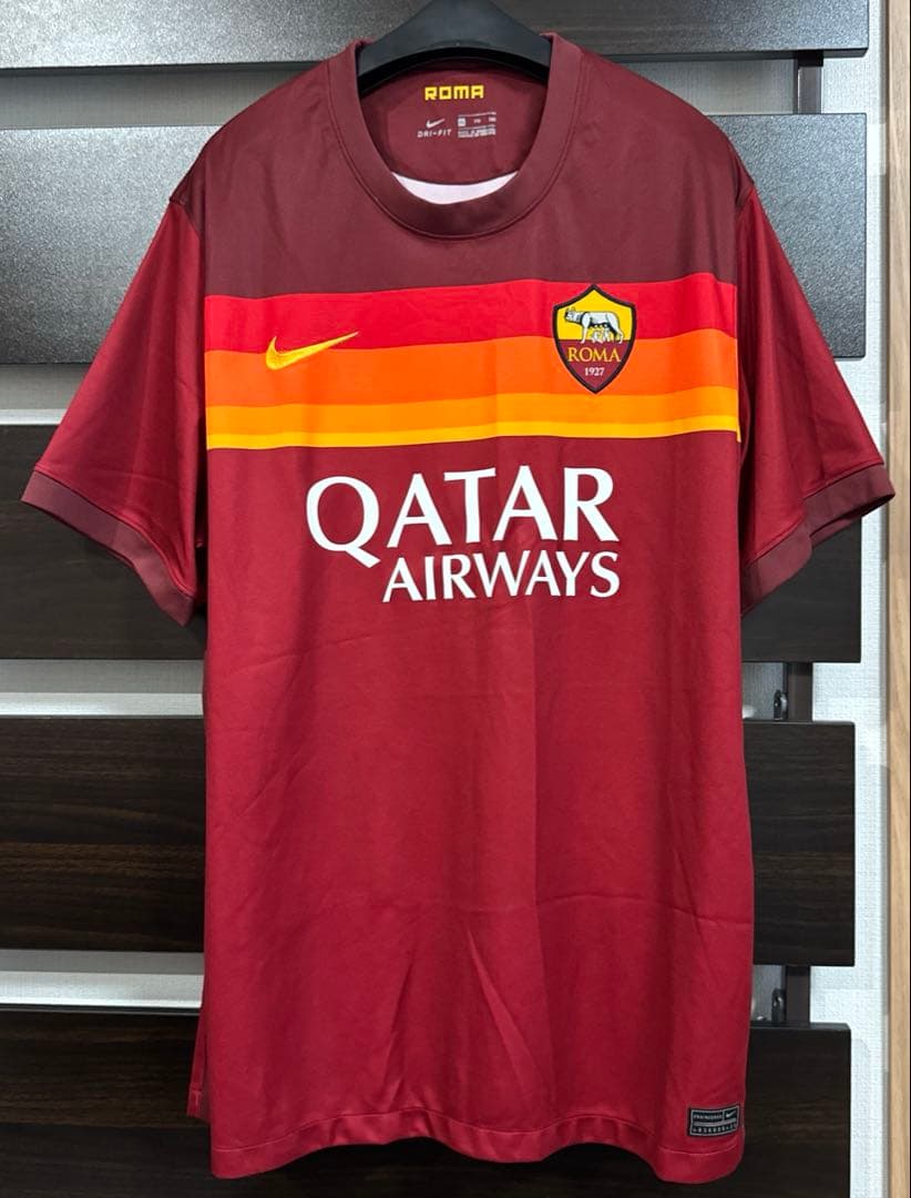 ASローマ　20/21 ユニフォーム　ホーム半袖　XXL