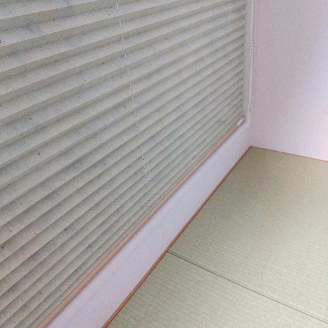 プリーツスクリーン 和紙 グリーン