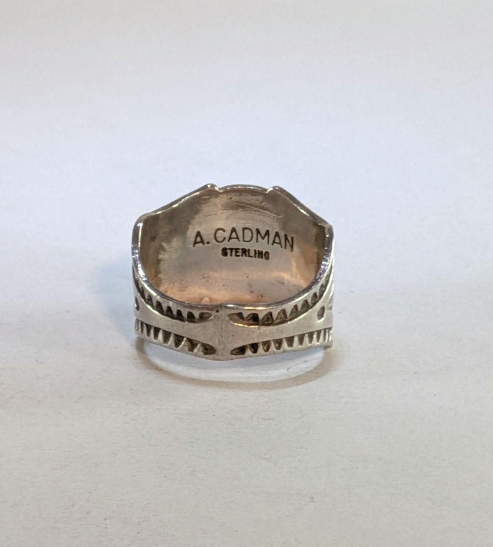 インディアンジュエリー　アンディーキャドマン　スタンプワークリング